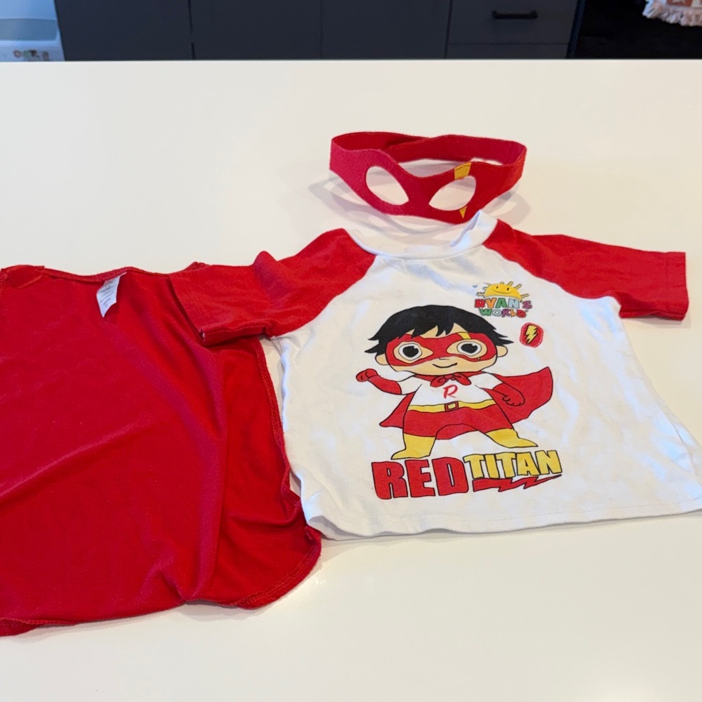 Red Titan Superhero Costume for Kids